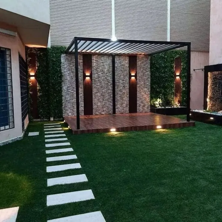 تركيب عشب صناعي في حوش منزلك حي الصحافة بالرياض 