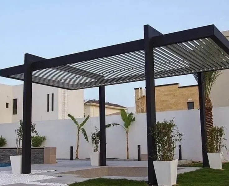 افضل تركيب مظلات أسطح المنازل حي القيروان