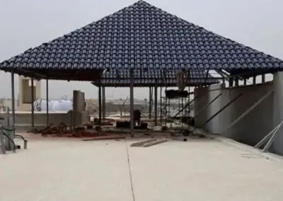 شركة لتركيب  قرميد اسطح في حي الملقا