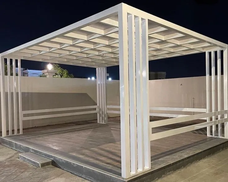 اجمل تركيب برجولات حديثة في حي الملقابالرياض