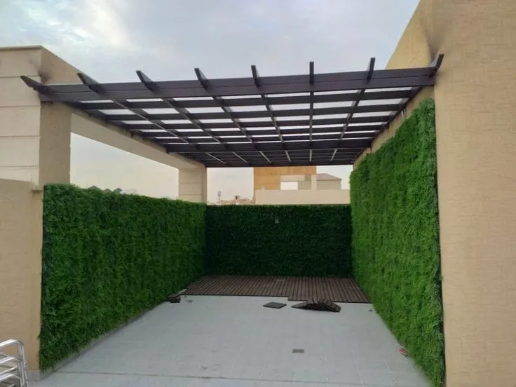 اجمل تركيب برجولات حديثة في حي الملقابالرياض
