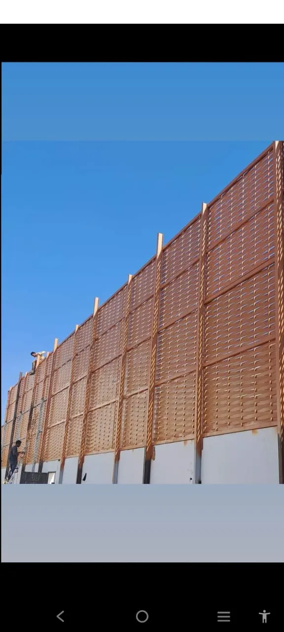 تركيب سواتر الأحواش حي الصحافة بالرياض 