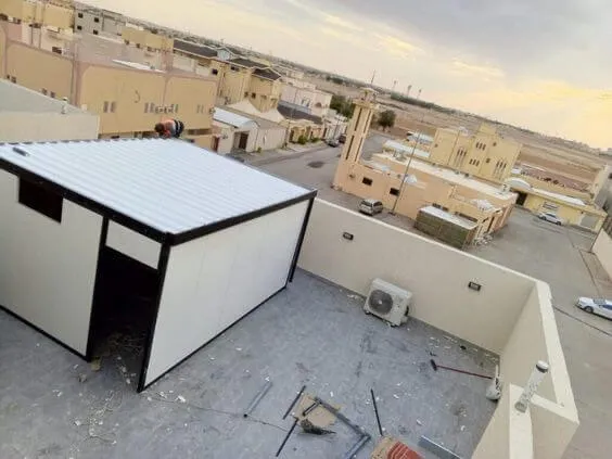 مقاول تركيب غرف سندوتش بانل حي النخيل بالرياض 