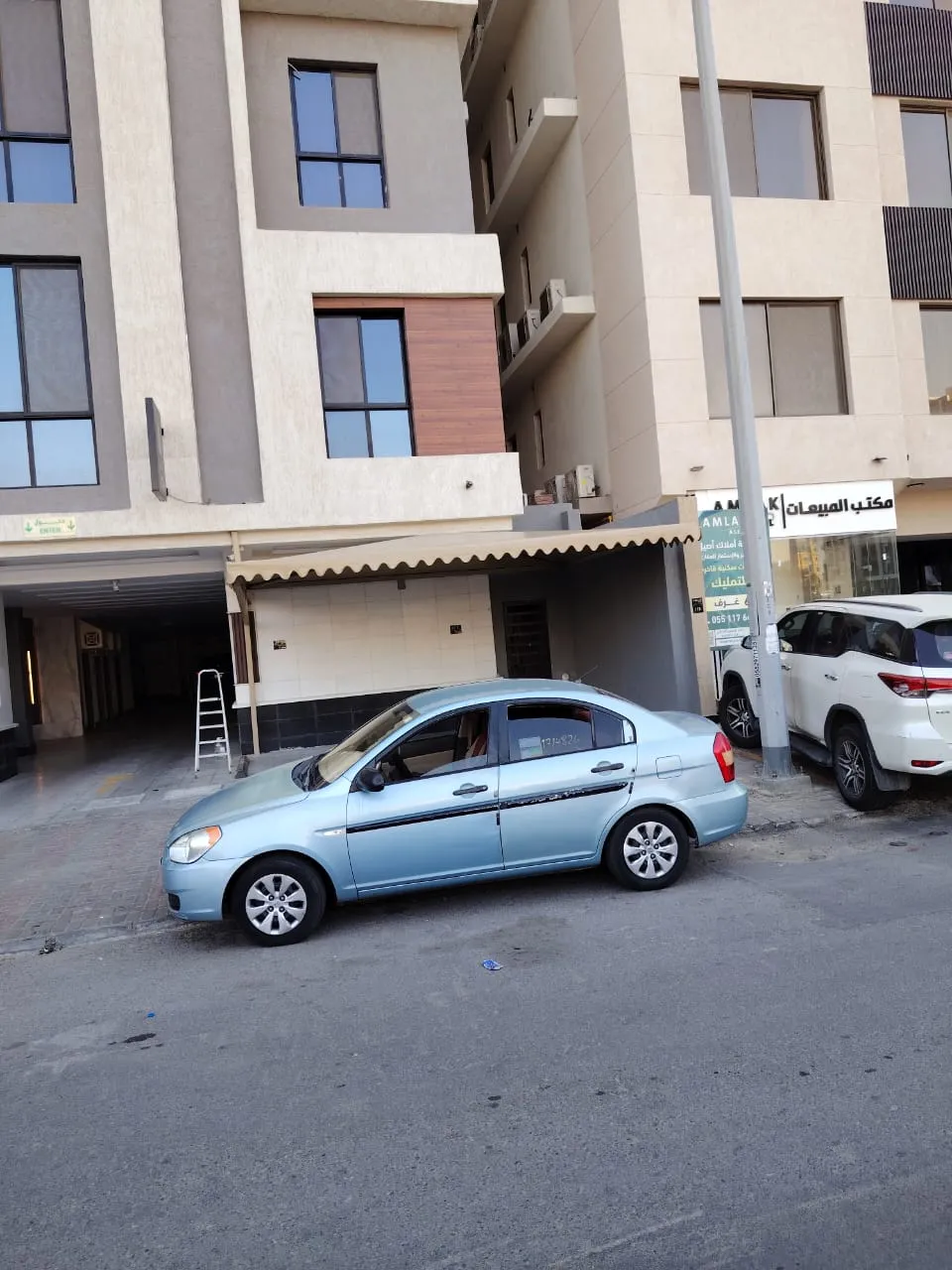 تركيب مظلات متنوعة حي الروضة بالرياض 