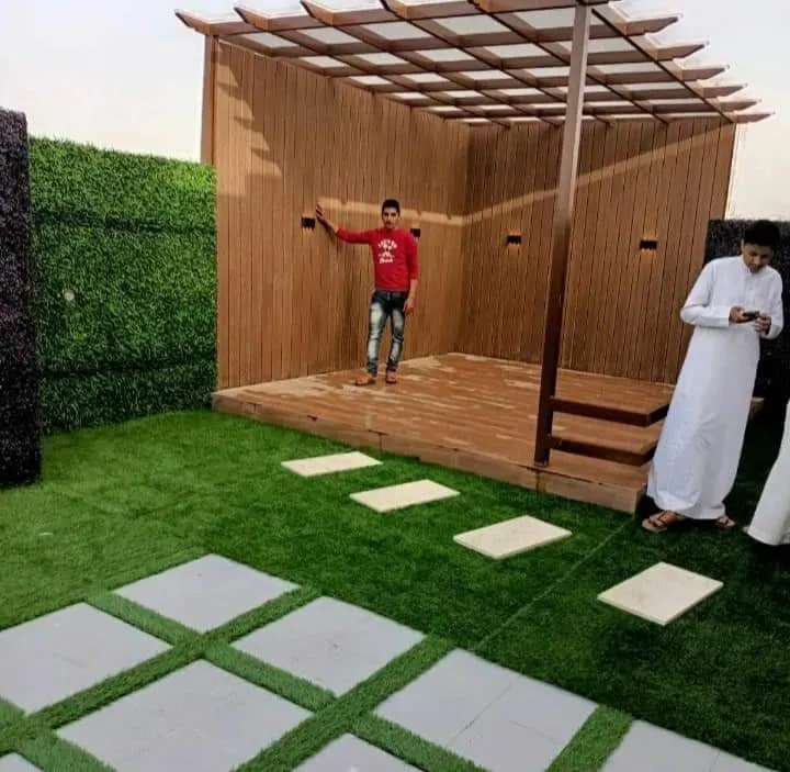 تركيب مظلات متنوعة حي الروضة بالرياض 