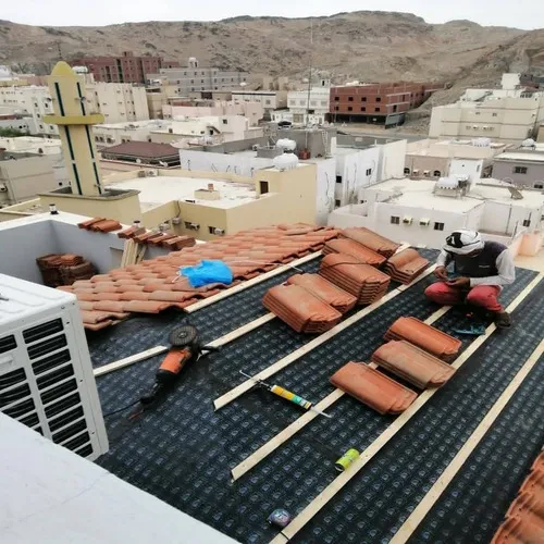 أشكال القرميد الفاخرة حي العليا بالرياض 