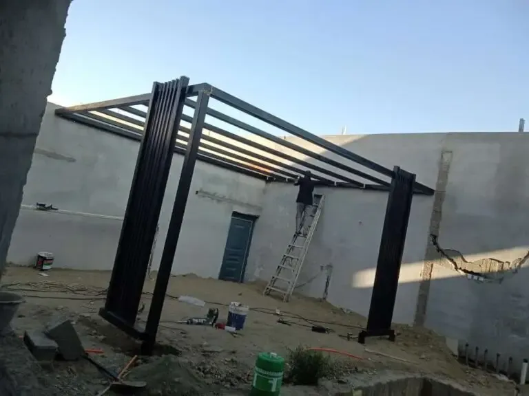 تركيب مظلات خارجية للمنازل حي الصحافه
