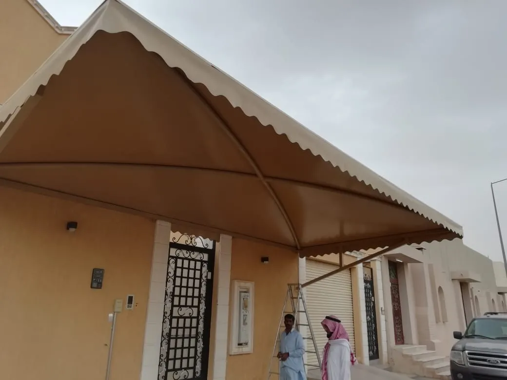 تركيب مظلات خارجية للمنازل حي الصحافه