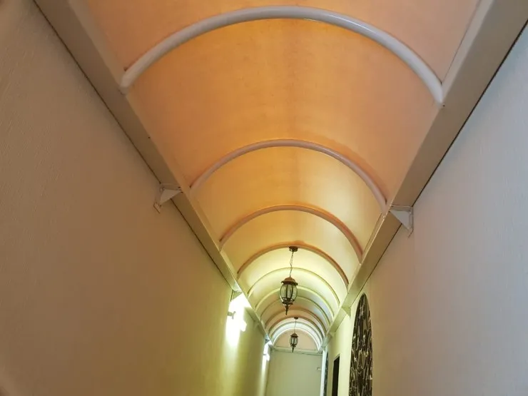 مظلات مداخل الفلل والمنازل حي العارض بالرياض