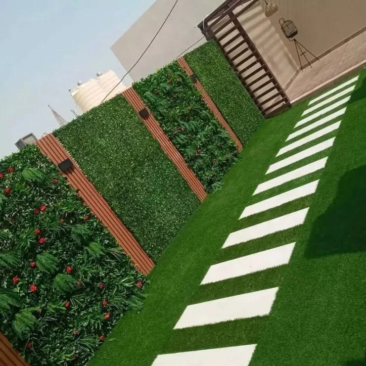 تركيب عشب صناعي في حوش منزلك حي الصحافة بالرياض 