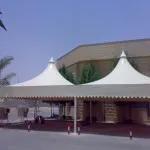 تركيب مظلات المساجد والمشاريع في حي النسيم الغربي بالرياض 