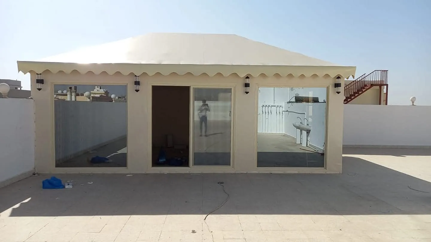تجديد وتركيب بيوت الشعر الحديثة حي الخرج بالرياض 