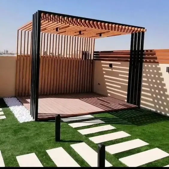 مظلات جلسات خارجية وبرجولات حي القويعية 