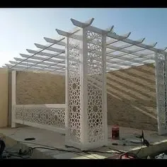 مظلات جلسات خارجية وبرجولات حي القويعية 