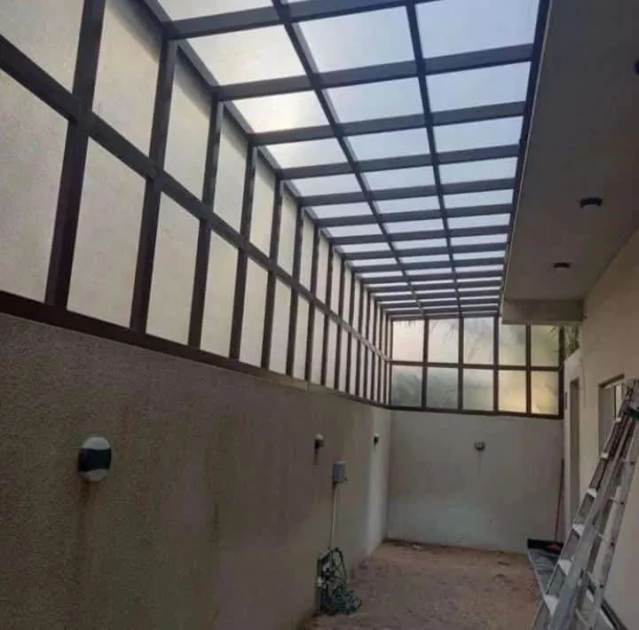 مظلات جلسات خارجية وبرجولات حي القويعية 