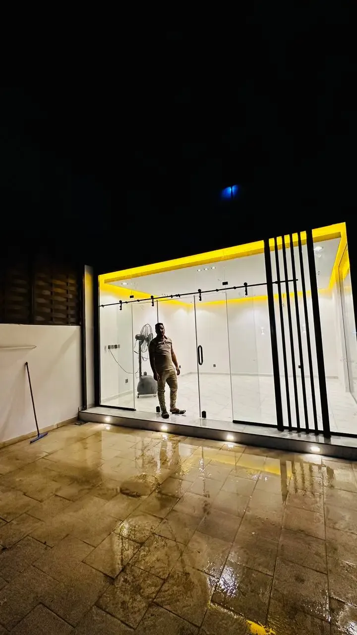 بناءمجالس خارجية لاستقبال الضيوف حي المعذر بالرياض 