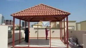 تركيب قرميد في حي التخصصي بالرياض 