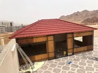 تركيب قرميد في حي التخصصي بالرياض 