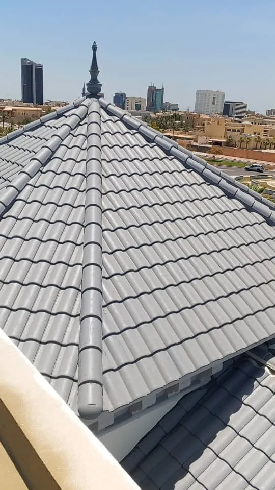 تركيب قرميد في حي التخصصي بالرياض 