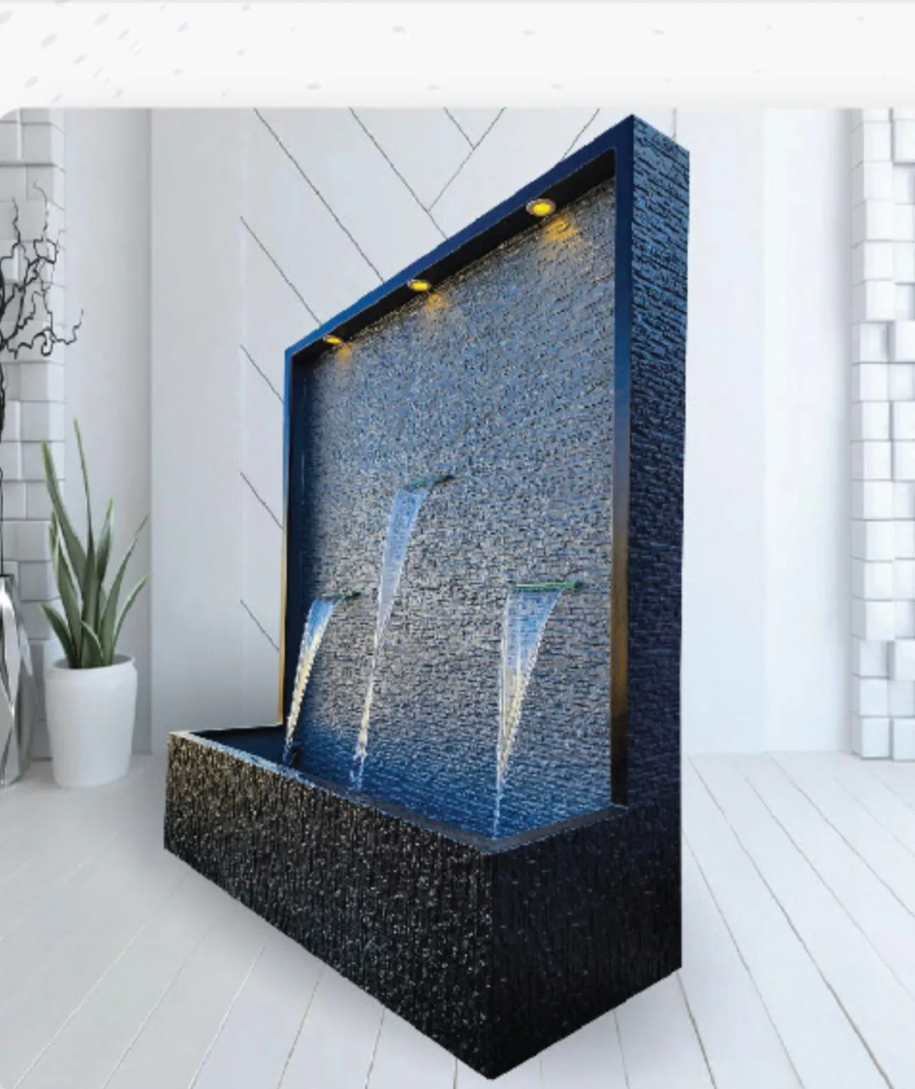 جلسات وشلالات حدائق لمنازل وفلل حي التخصصي بالرياض 