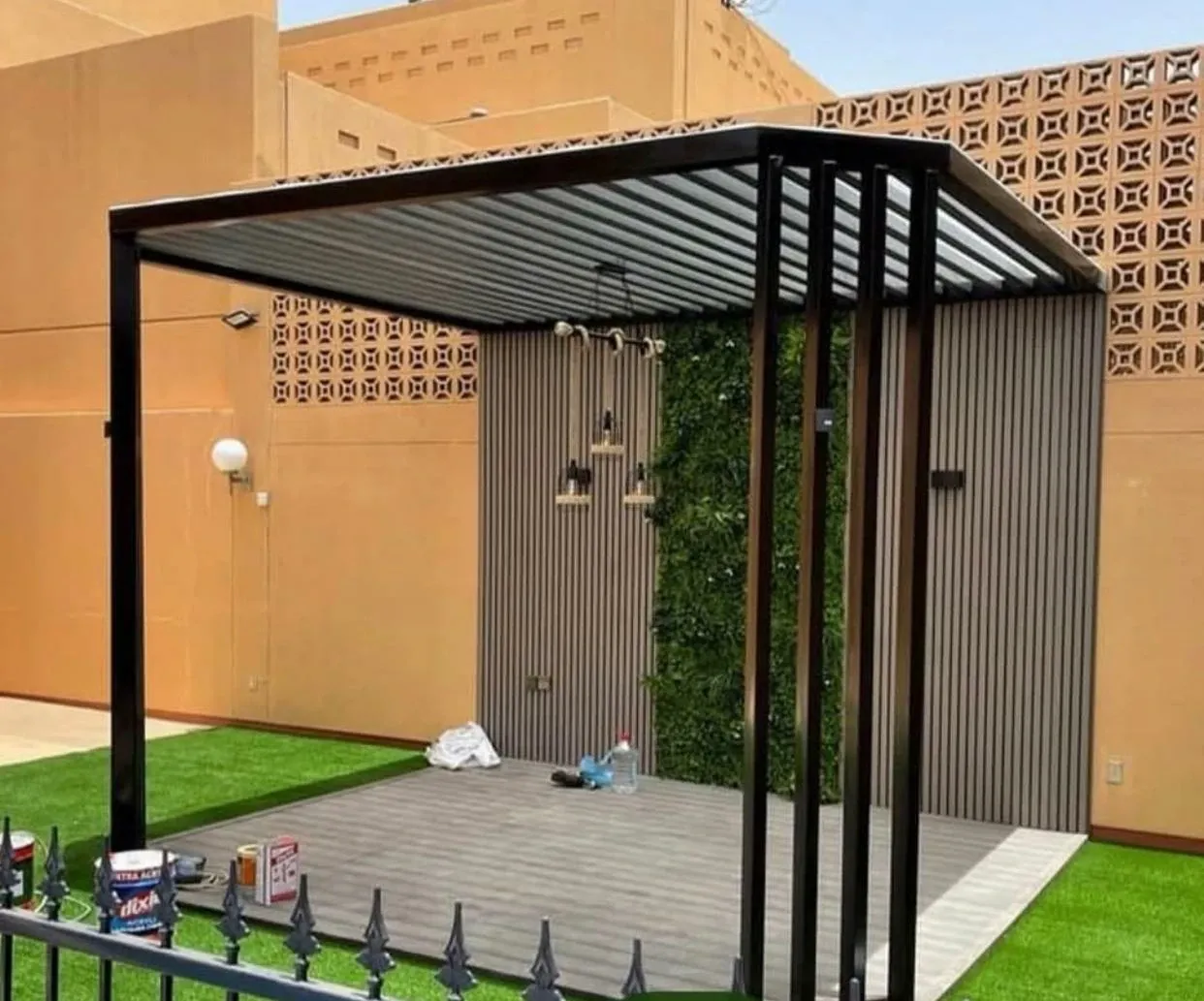 جلسات وشلالات حدائق لمنازل وفلل حي التخصصي بالرياض 