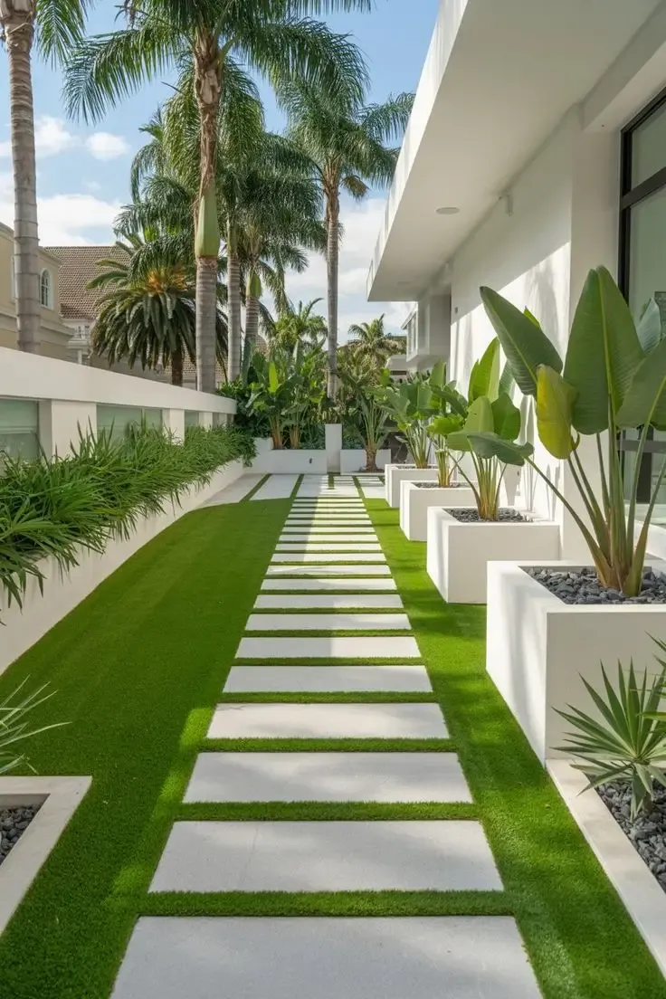 تركيب عشب صناعي لتنسيق حدائق حي التخصصي بالرياض 