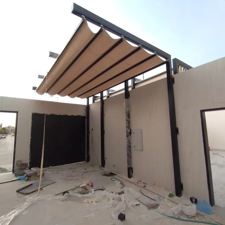 مظلات متحركة ولكسان يعتمد بشكل أساسي بحي النسيم الغربي 