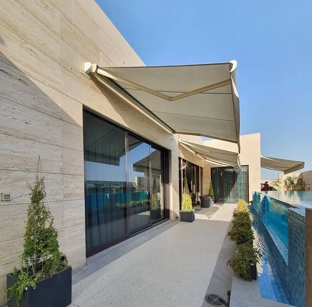 مظلات متحركة ولكسان يعتمد بشكل أساسي بحي النسيم الغربي 