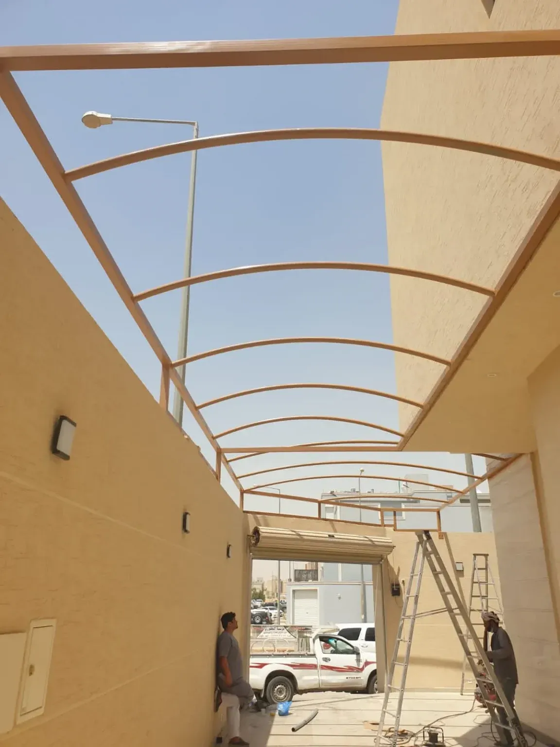 مظلات متحركة ولكسان يعتمد بشكل أساسي بحي النسيم الغربي 