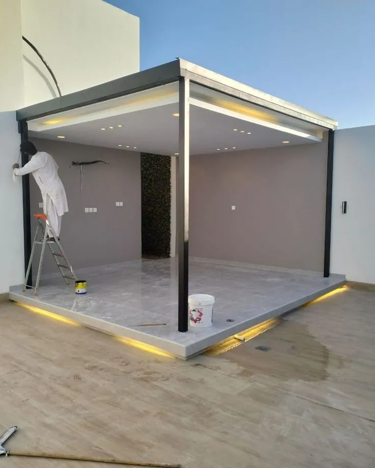 مظلات وجلسات الأحواش الحديثة ل2026 في الرياض 