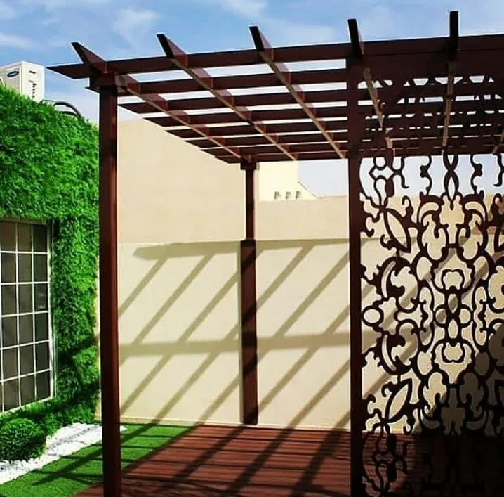 اشكال وتركيب مظلات حديثة ل2026 في الرياض