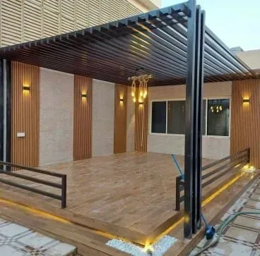 أحدث صيحات البرجولات والمظلات لعام 2026في الرياض