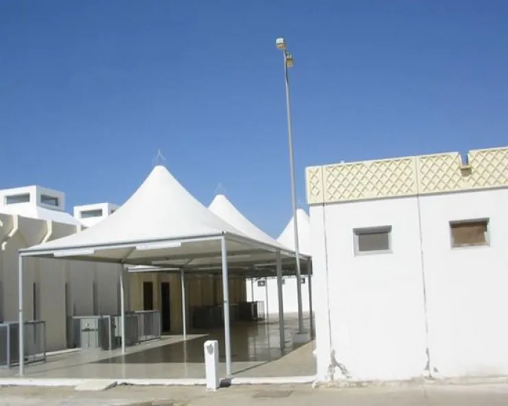 افضل تركيب مظلات هرمية حديثة لعام 2026في حي التخصصي 