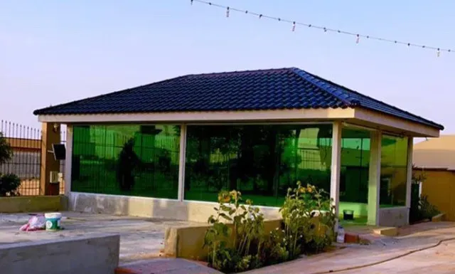 افضل تركيب مجالس زجاجية جاهزة ومظلات سيارات حي النخيل 