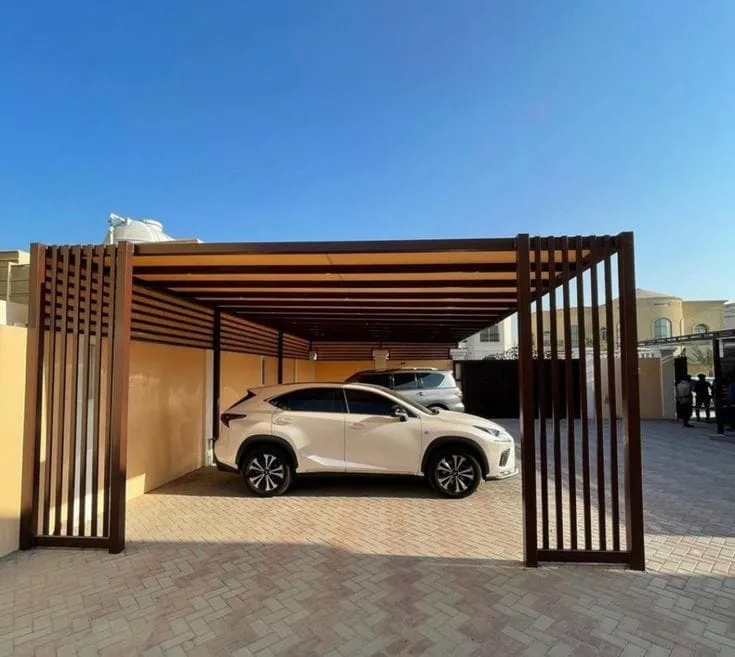 افضل تركيب مجالس زجاجية جاهزة ومظلات سيارات حي النخيل 