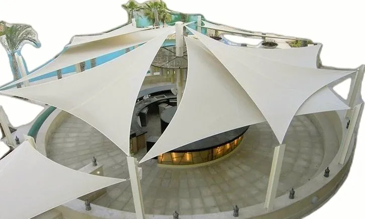 تركيب مظلات شد إنشائي – تصميمات عصرية ومتينة في الرياض 