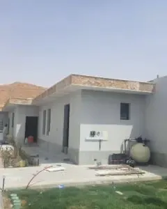 تصميم ملحق خارجي صغيرفي حي التخصصي 