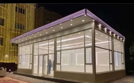 تصميم ملحق خارجي صغيرفي حي التخصصي 