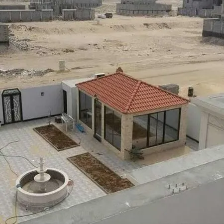 تصميم ملحق خارجي صغيرفي حي التخصصي 