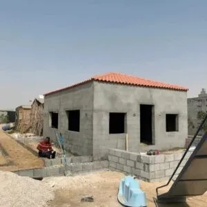 تصميم ملحق خارجي صغيرفي حي التخصصي 