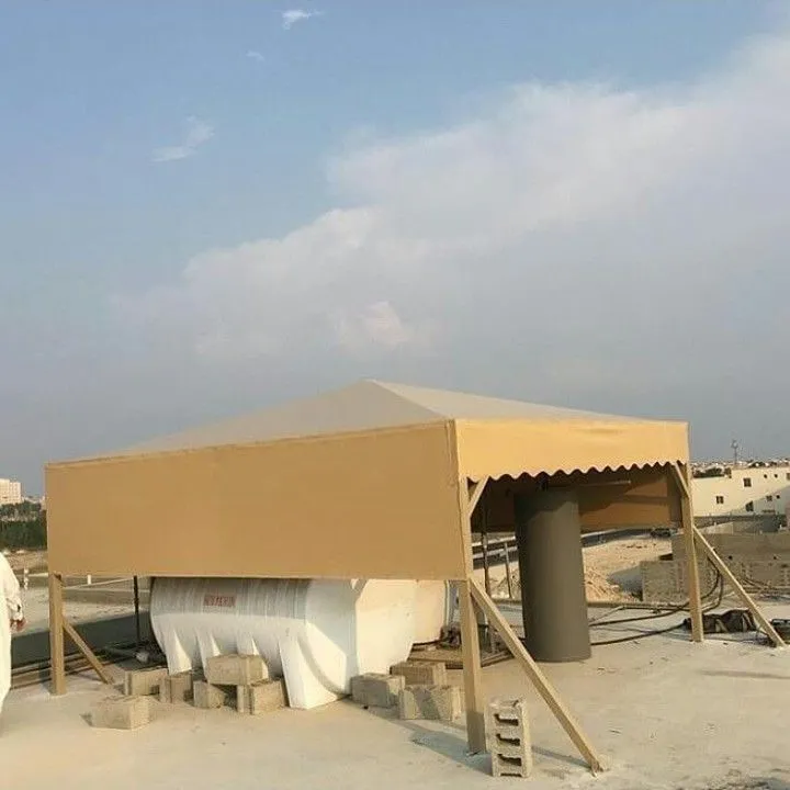 مظلات سحب يدوي ومظلات خزانات بالرياض :حلول تظليل عملية 