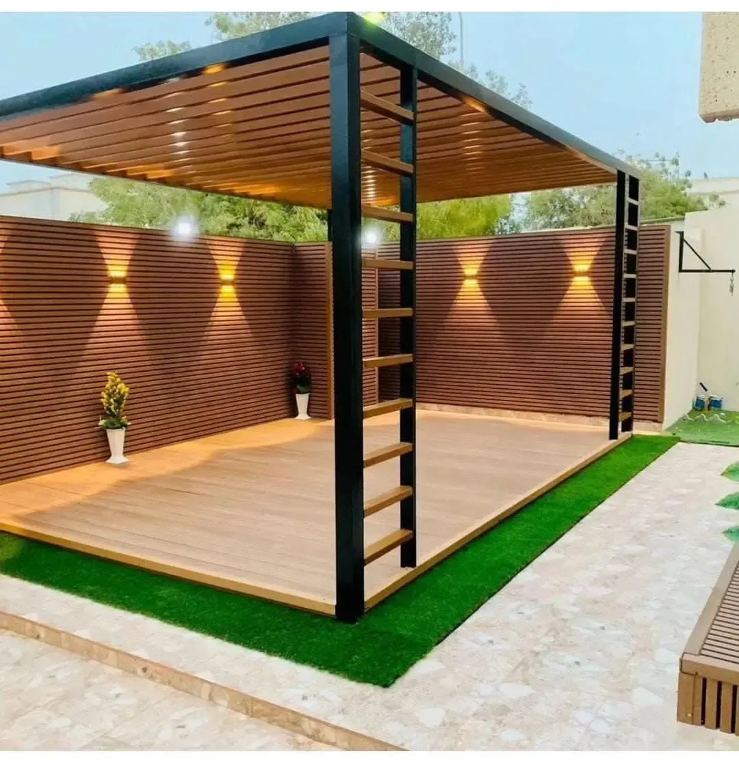 تكلفة تركيب برجولة أحواش بمساحة 20متر تقريبا حي الخليج 