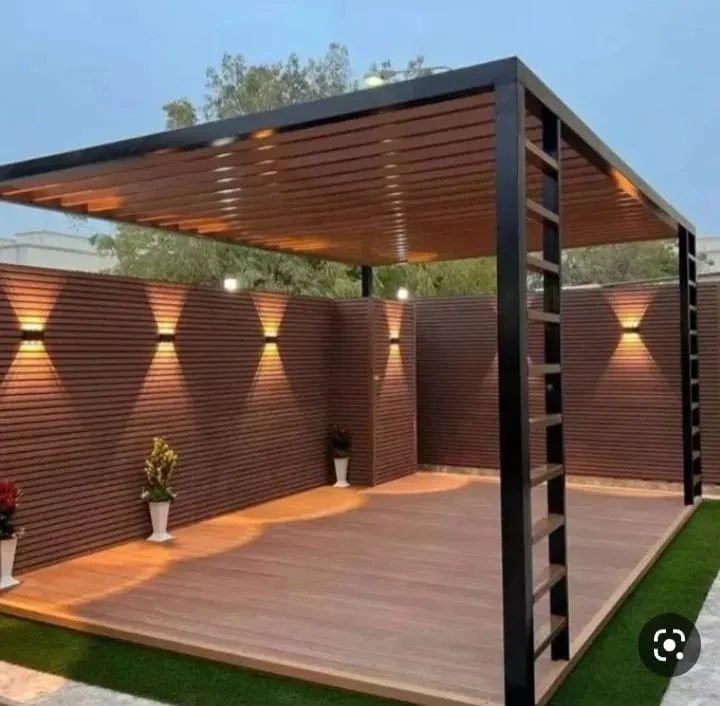 تكلفة تركيب برجولة أحواش بمساحة 20متر تقريبا حي الخليج 