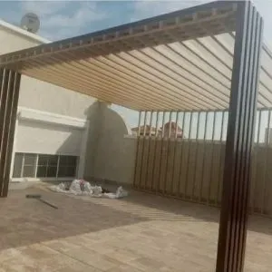 تكلفة تركيب برجولة أحواش بمساحة 20متر تقريبا حي الخليج 