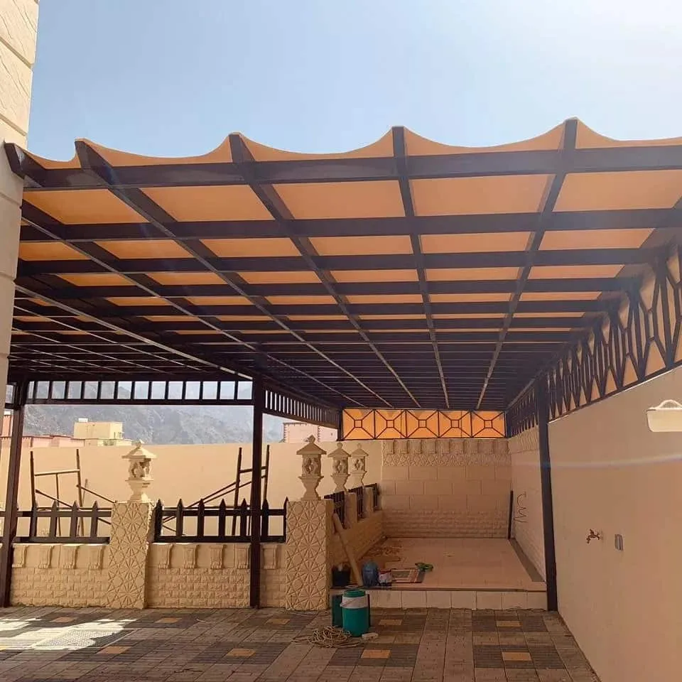 محداد مظلات جلسات خارجية وبرجولات حي التخصصي بالرياض