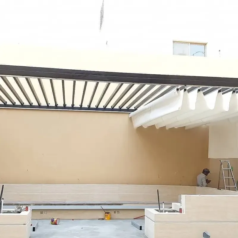 محداد مظلات جلسات خارجية وبرجولات حي التخصصي بالرياض