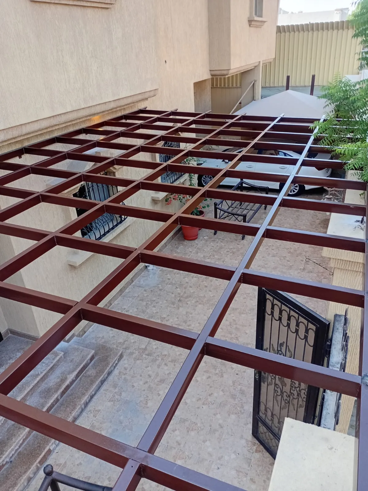 مظلات وسواتر الرياض حي الروضة 