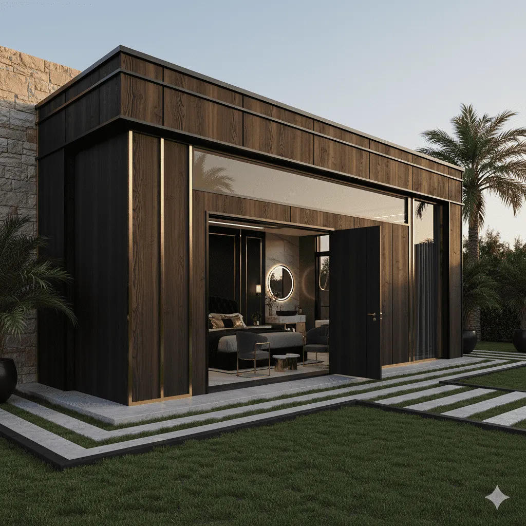 تركيب غرف ساندوتش بانل زجاجيةجاهزة في الخرج للمخازن والمنازل