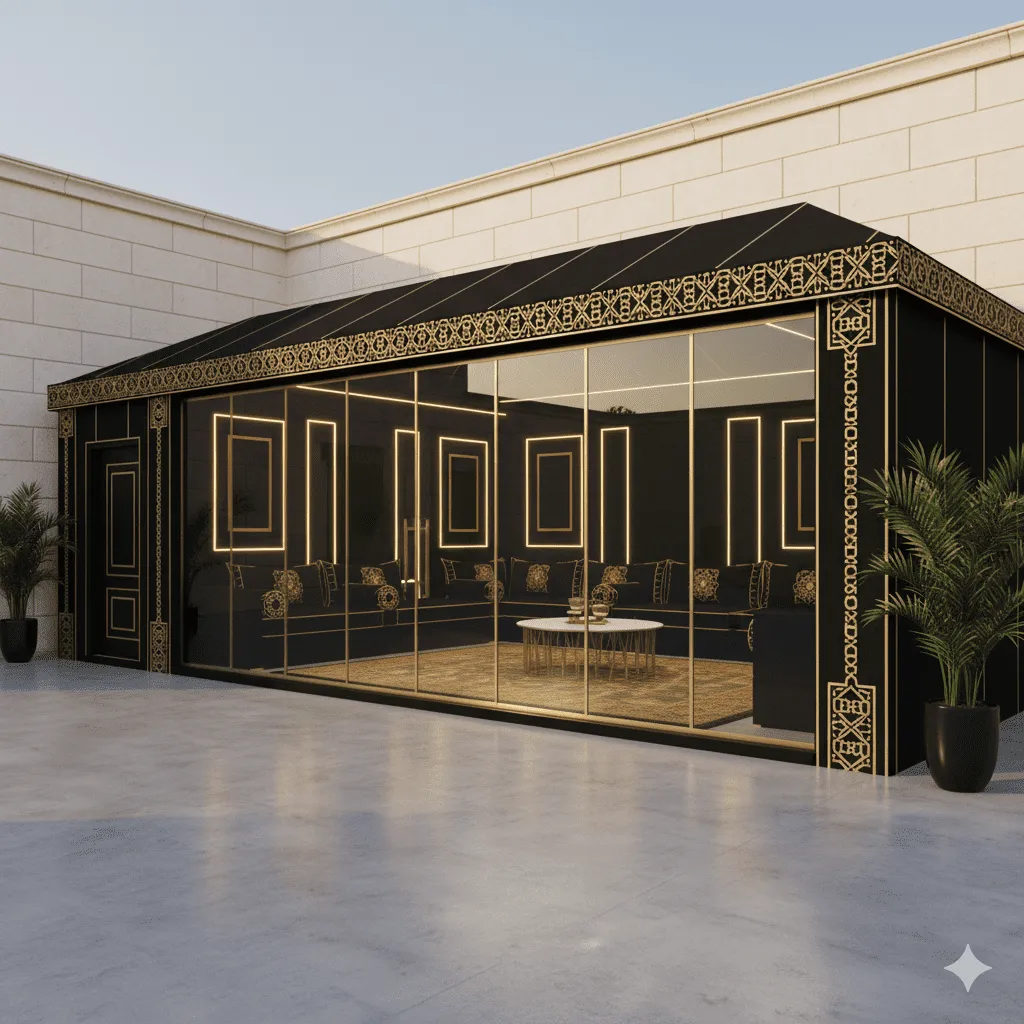 تركيب غرف ساندوتش بانل زجاجيةجاهزة في الخرج للمخازن والمنازل