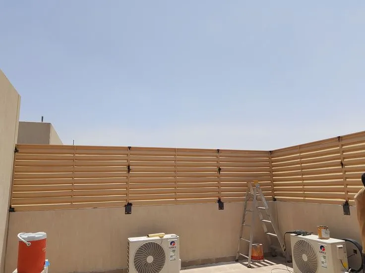 تركيب سواتر لأحواش الفلل والمنازل والاستراحات حي المروج